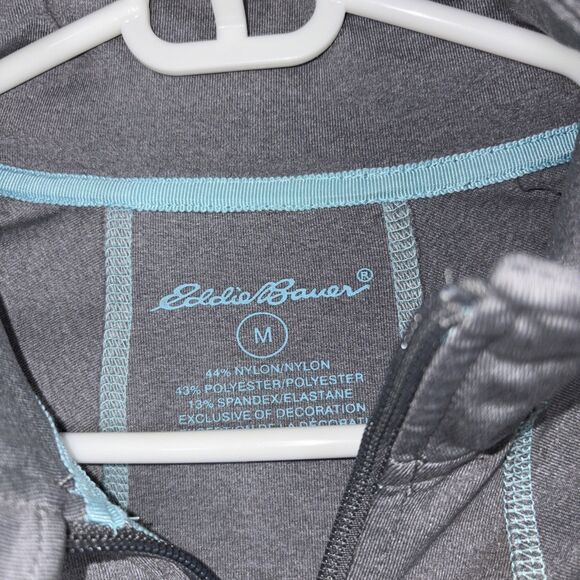 Eddie Bauer Jacket Womens Size M Gray Full Zip Active Outdoors Casual - Picture 2 of 10
